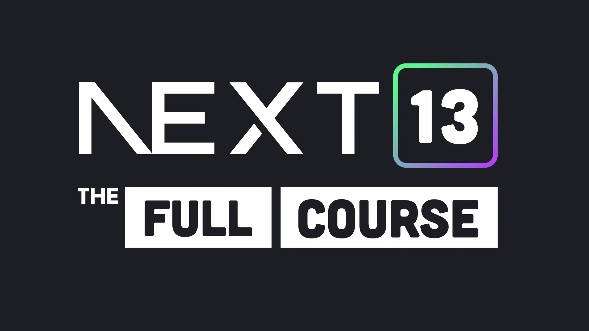 Next.js Full Course