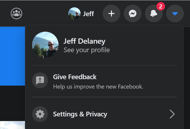 Facebook&rsquo;s new UI in 2020