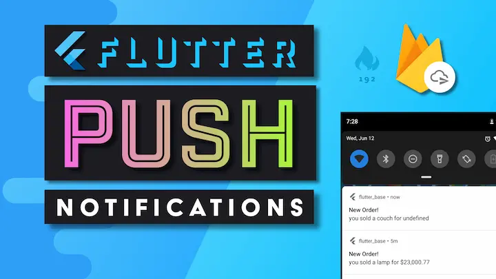 FCM Push Notifications for Flutter